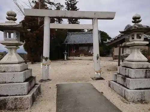 刑部神社の鳥居