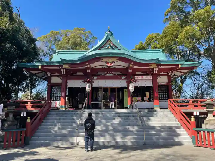 多摩川浅間神社の本殿・本堂