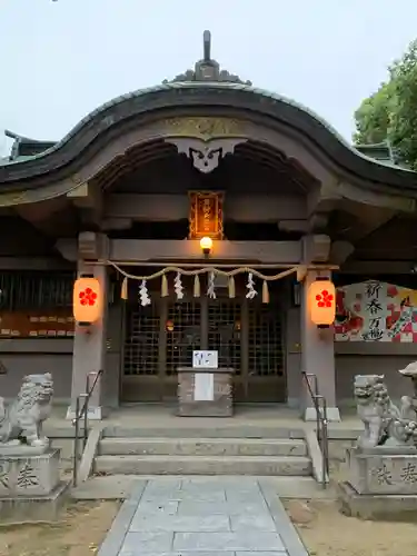高柳神社の本殿・本堂