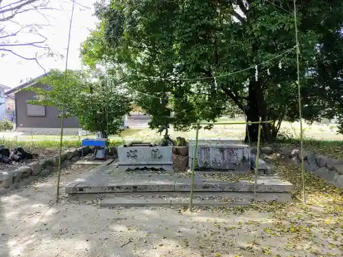 生島神社の手水舎