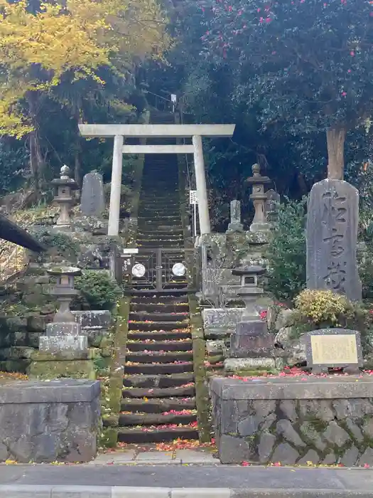 第六天社の鳥居