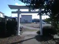 鎧神社の鳥居
