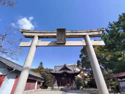 彦田社の鳥居