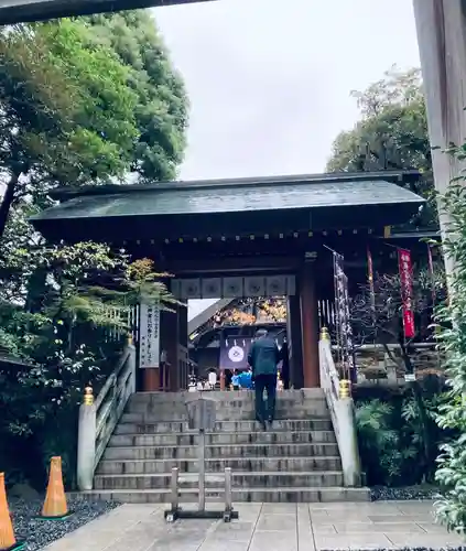 東京大神宮の山門