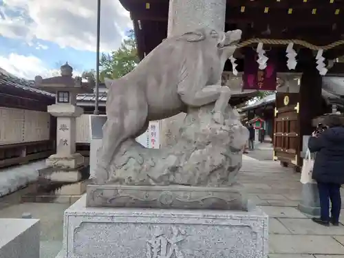 護王神社の狛犬