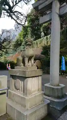 久國神社の狛犬