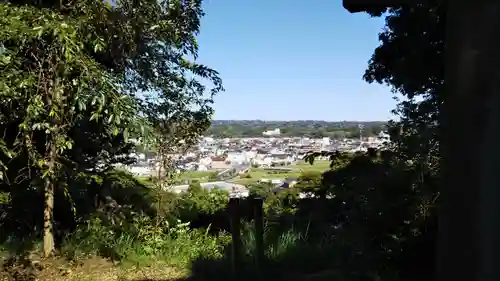 井成神社の景色