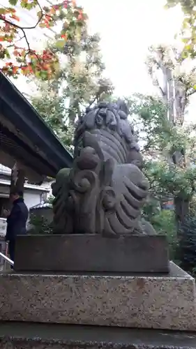 榊神社の狛犬