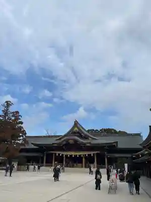 寒川神社の本殿・本堂