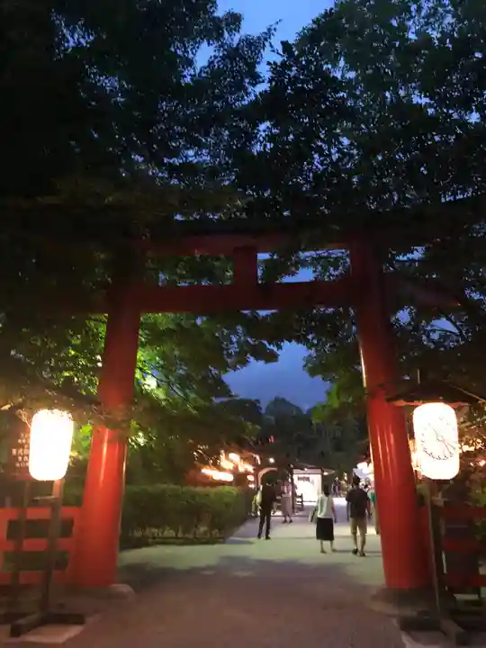 賀茂御祖神社(下鴨神社)の鳥居