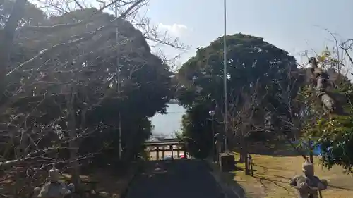 名島神社の景色