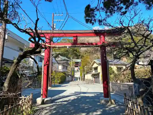 荏柄天神社の鳥居