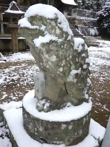 倉吉八幡宮の狛犬