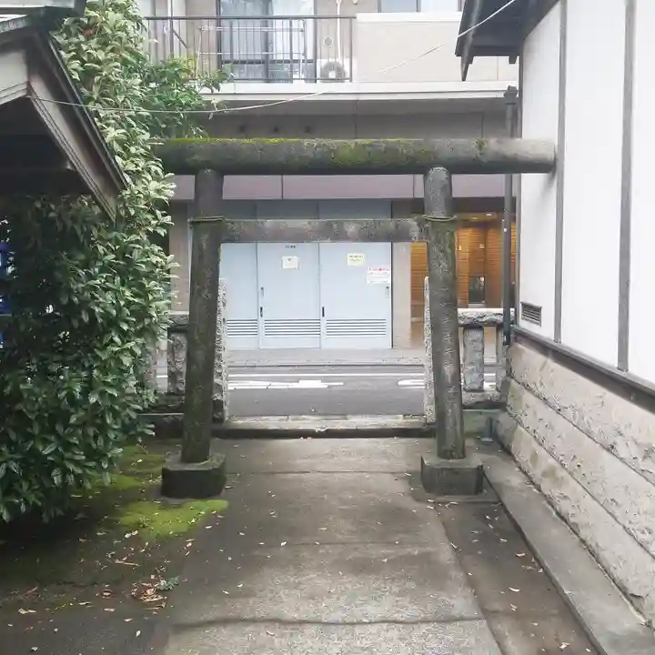 國領神社の鳥居