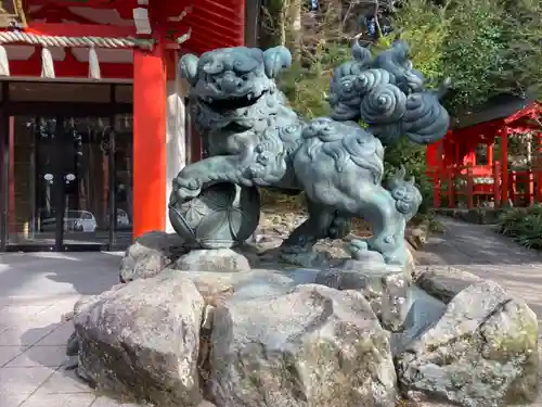 箱根神社の狛犬