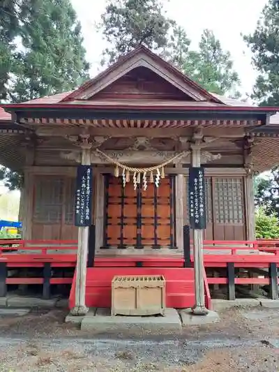 入谷八幡神社の本殿