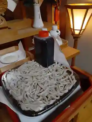 伏木香取神社の食事