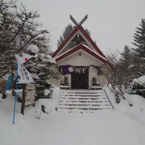 上手稲神社の本殿