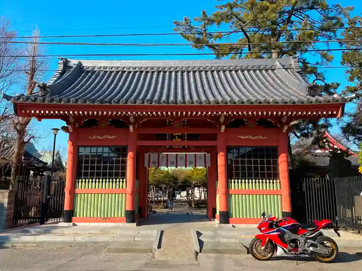 善養寺の山門・神門