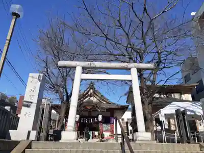浅草富士浅間神社の鳥居