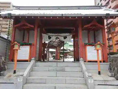 仙台大神宮の山門・神門