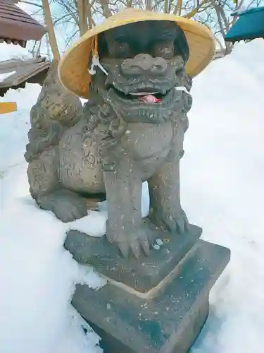 札幌諏訪神社の狛犬