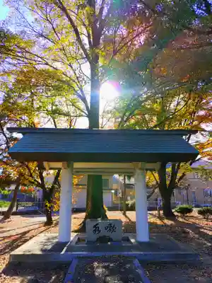 神明社(河北)の手水舎