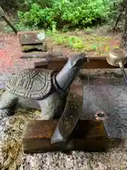 亀岡八幡宮の手水