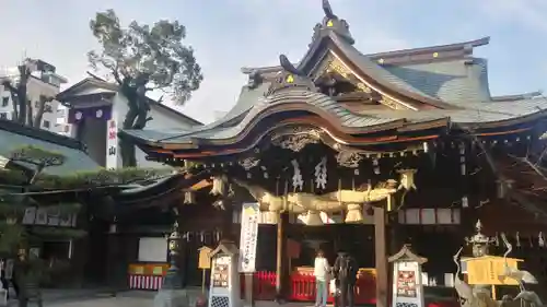 櫛田神社の本殿・本堂