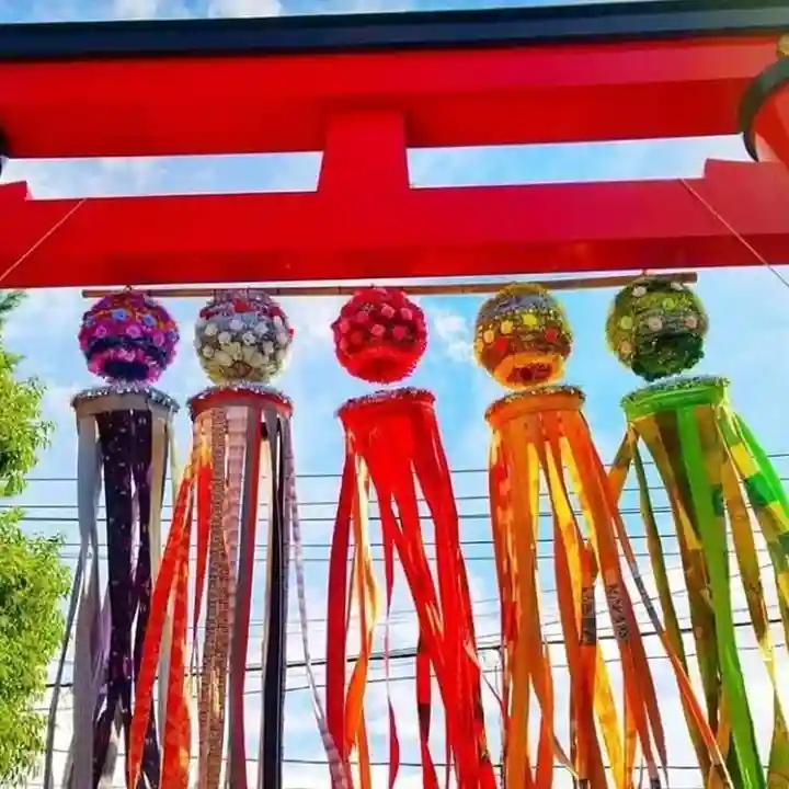 五泉八幡宮の鳥居