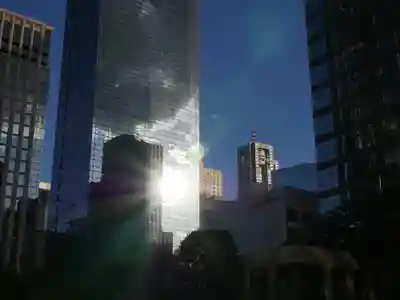 成子天神社の周辺