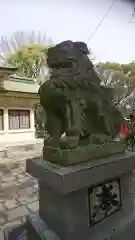 鳴海八幡宮の狛犬