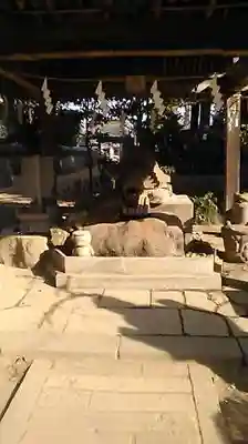 大宝八幡宮の手水舎