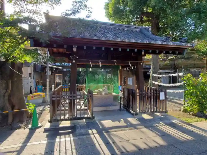 荻窪白山神社の手水舎