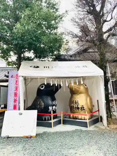 川越熊野神社の狛犬