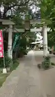 江北氷川神社の鳥居