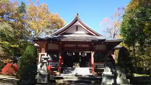 山中浅間神社の本殿