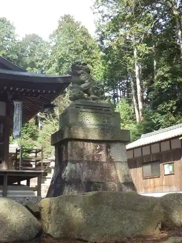 瀧樹神社の狛犬