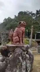 安仁神社の狛犬