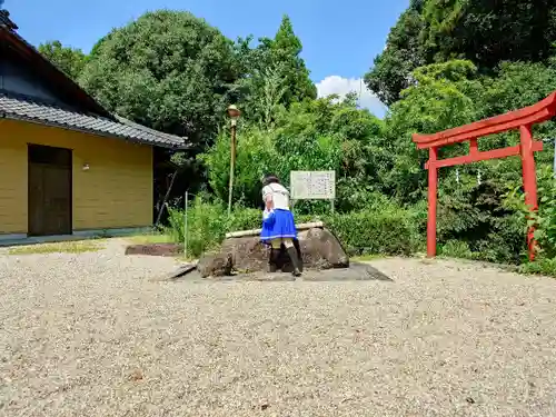 曽野稲荷神社の手水