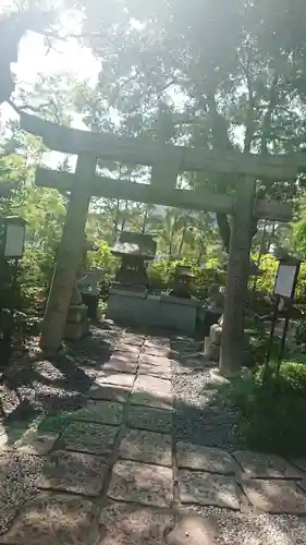 小倉祇園八坂神社の鳥居