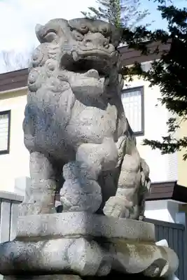 音更神社の狛犬