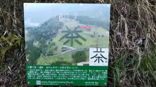 阿波々神社の周辺