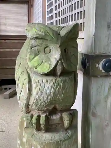 荒立神社の狛犬