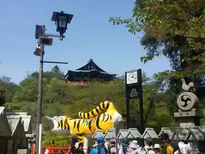 朝護孫子寺の狛犬