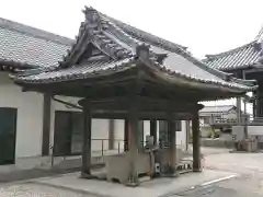 西方寺の手水