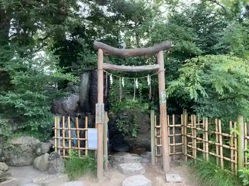 越ヶ谷久伊豆神社の鳥居