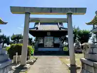 神明社(狐地)の鳥居