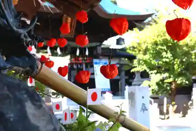 三津厳島神社の手水舎
