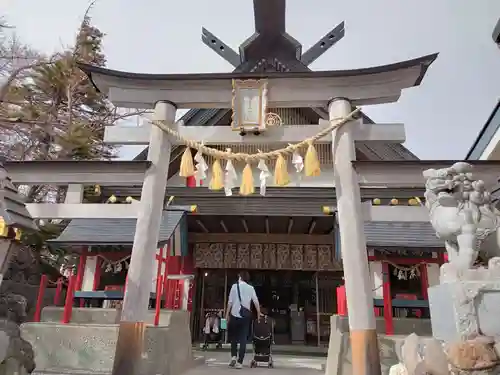 冨士山小御嶽神社の鳥居